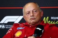 Ferrari's team principal, Frederic Vasseur, at the 2025 F1 Grand Prix of Mexico - Source: Getty